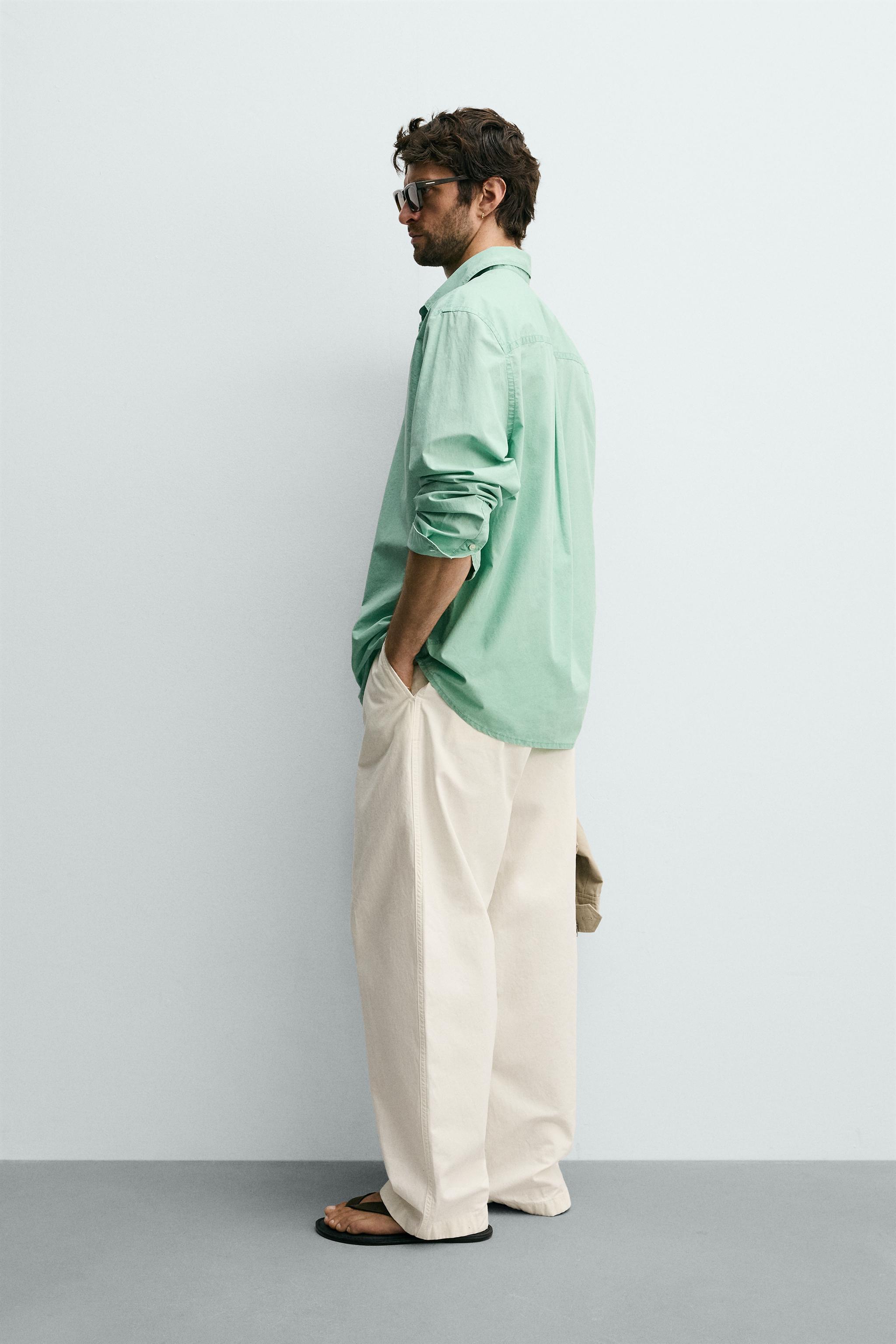 CHEMISE LAVÉE REGULAR FIT